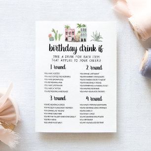 Modification Anniversaire BOIRE SI Carte Jeu Anniv