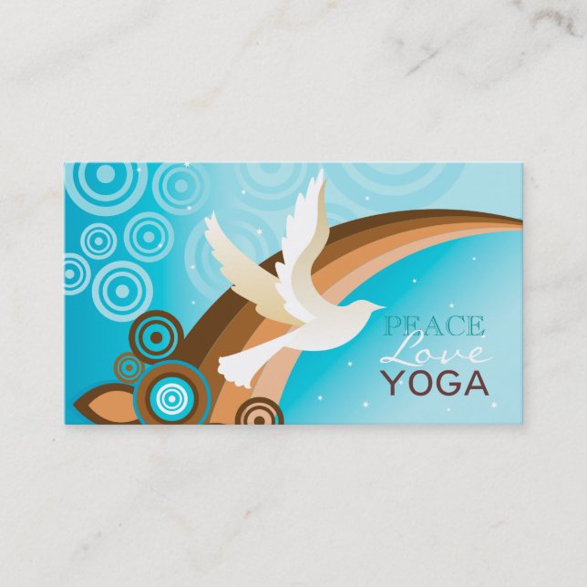 Modification - carte de visite de coutume de yoga (Devant)