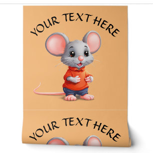 Modifier Drôle Cartoon Souris Décor Mur fond