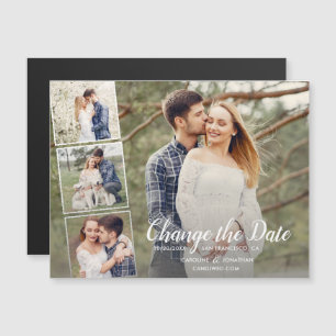 Modifier la date reportée Collage photo Mariage