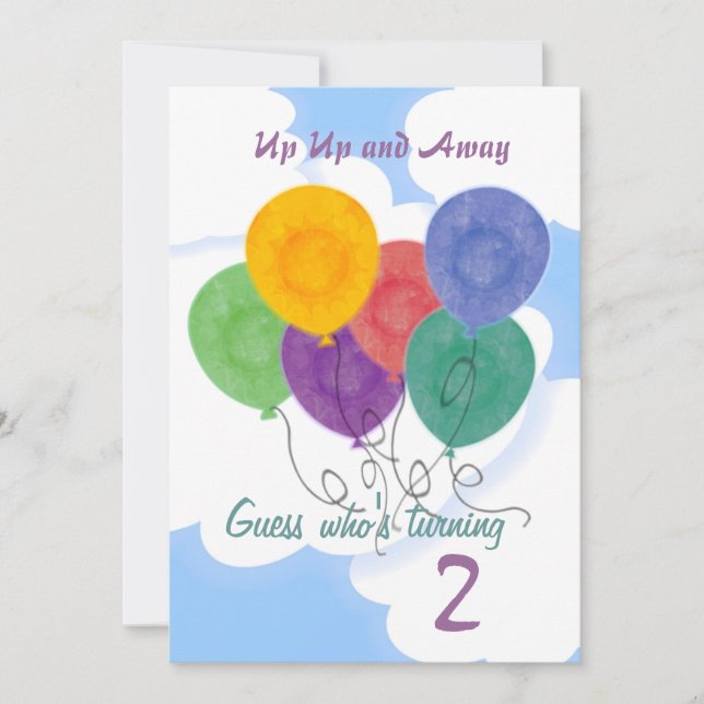 Modifier l'âge Invitation de fête d'anniversaire (Devant)