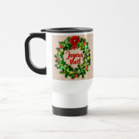 Modifier le texte Tasse de voyage joyeux Noël