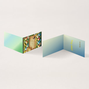 modifier le thème Pâques de la carte pliée