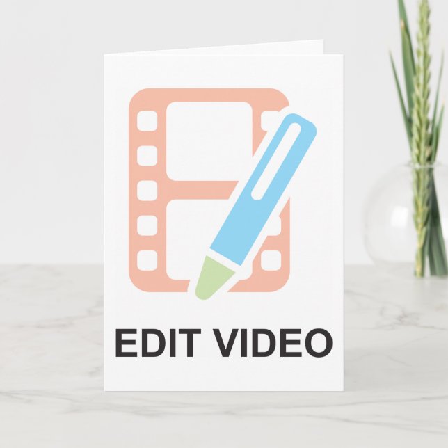 Modifier les cartes de voeux vidéo (Devant)