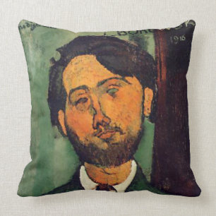 Modigliani - portrait de coussin de Leopold