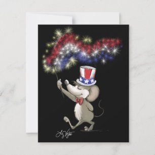 Moe's Happy 4 juillet Night Invitations