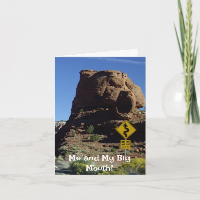 Moi et ma grande bouche - Je suis désolé ! Carte d (Devant)