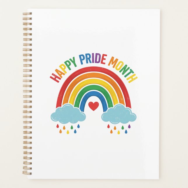 Mois de la fierté arc-en-ciel Design de gravure vi (Devant)
