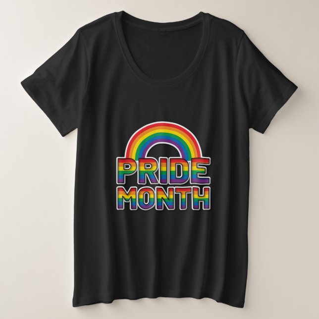Mois de la fierté Femmes arc-en-ciel (Design devant)