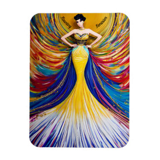 Mois de l'histoire des femmes, Élégant Magnet femm