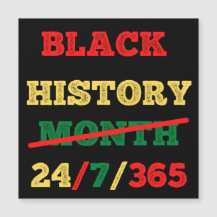 Mois de l'histoire des noirs 24/7/365 - Histoire d