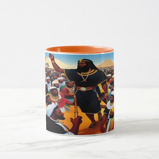 Moïse Dirige Le Peuple Combo Mug (Centre)