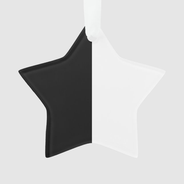 Moitié Et Demi-Moitié Noir Et Blanc Du Milieu (devant)