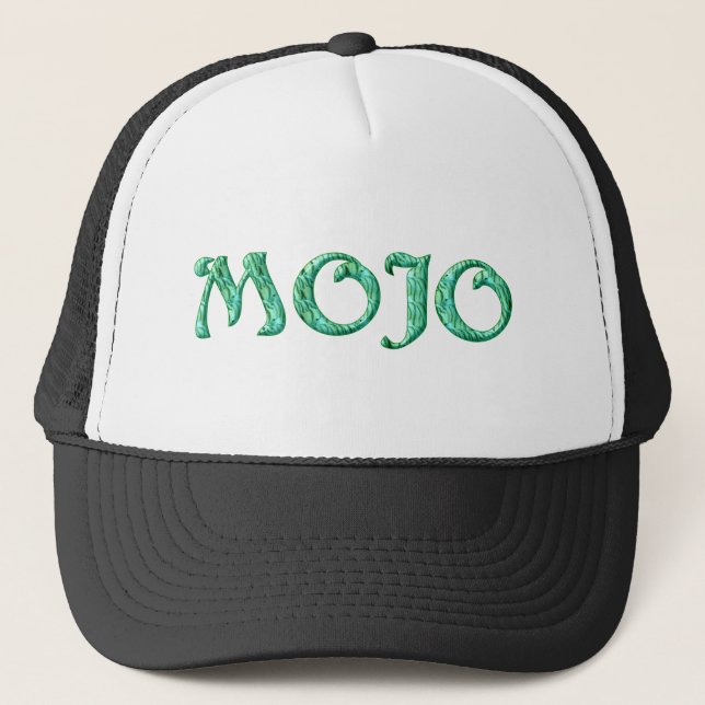 Mojo camionneur casquette noir (Devant)