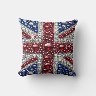 MoJo Coussin avec design aux couleurs britanniques
