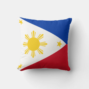MoJo Coussin avec le drapeau des Philippines