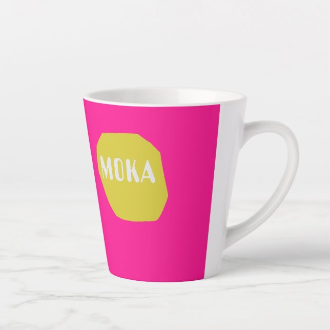 Moka moderne Latte Mug (Droite)