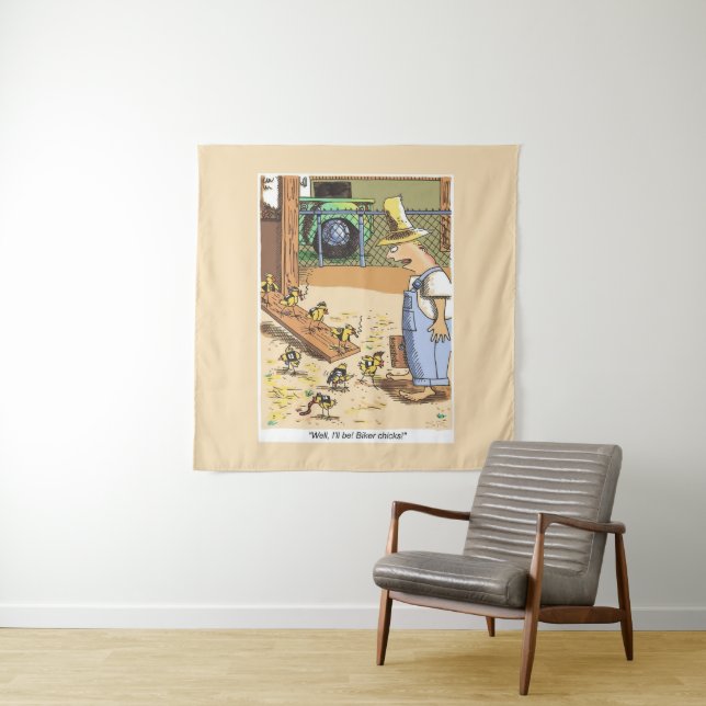 Moker Chicks tapisserie kaki (En situation)