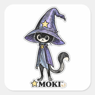 MOKI™ Autocollant de personnage original de chat