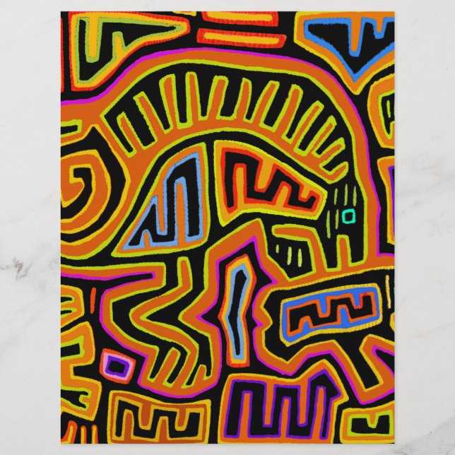 Mola Shaman Peyote Visions (Devant)