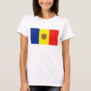 Moldavie Drapeau x Carte T-shirt