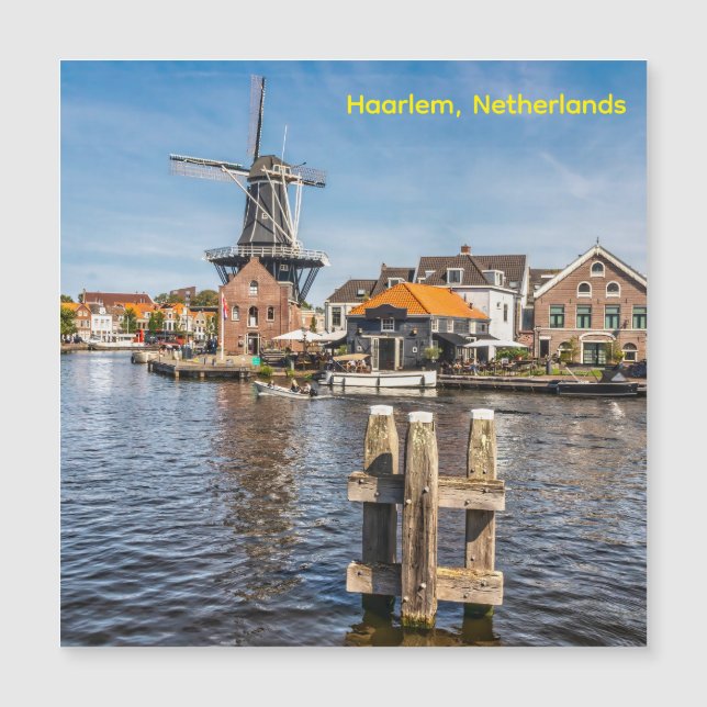Molen de Adriaan, Haarlem, Pays-Bas (Devant)