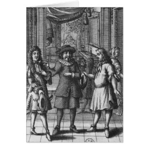 Moliere comme Harpagon, illustration de