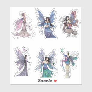 Molly Harrison Stickers Fairy Imaginaire Art Fairi