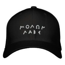 Molon Labe Casquette brodé