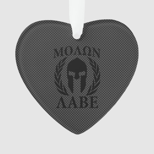 Molon Labe Laurels, guerrier spartiate (devant)