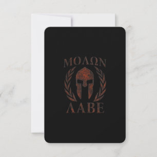 Molon Labe Spartan Warrior Mask Laurels Fer