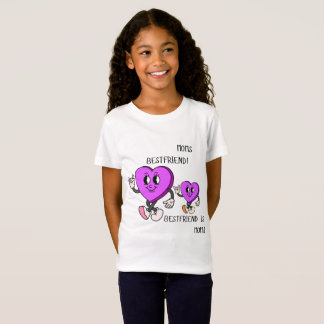 Mom Bestfriend Kids Tshirt