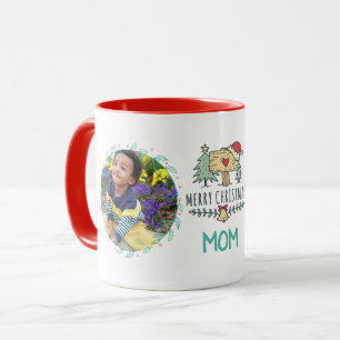 MOM CITE LA MUG DE LA PHOTO - Noël mignon drôle