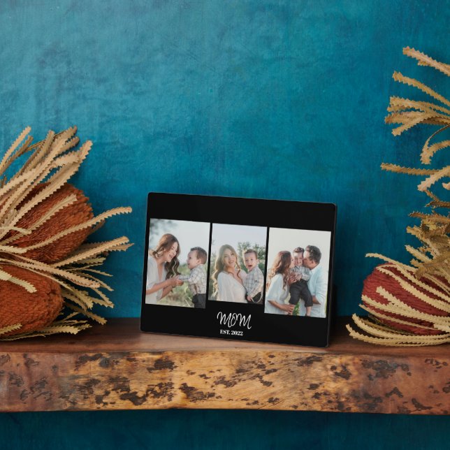Mom Established, 3-Photo Plaque (Côté)