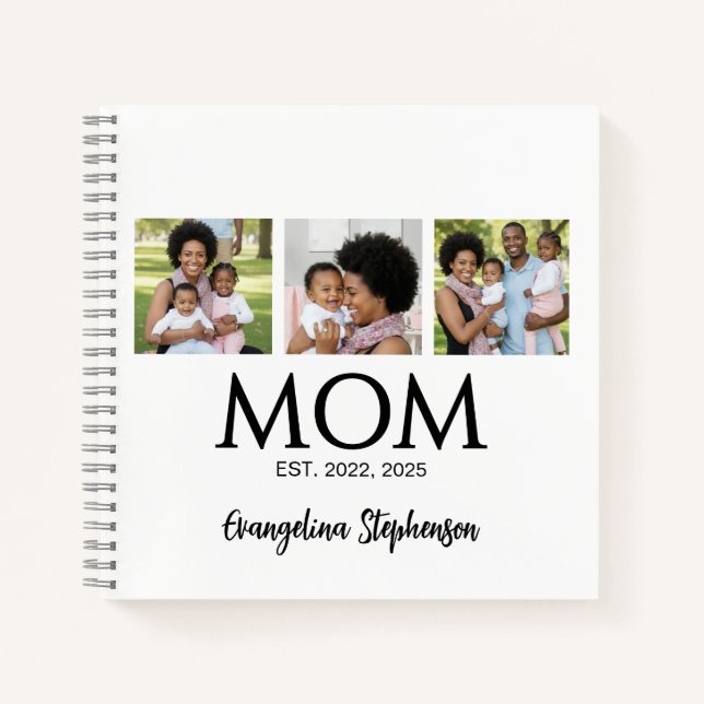 Mom Established Caps 3 Photo Journal (Devant)