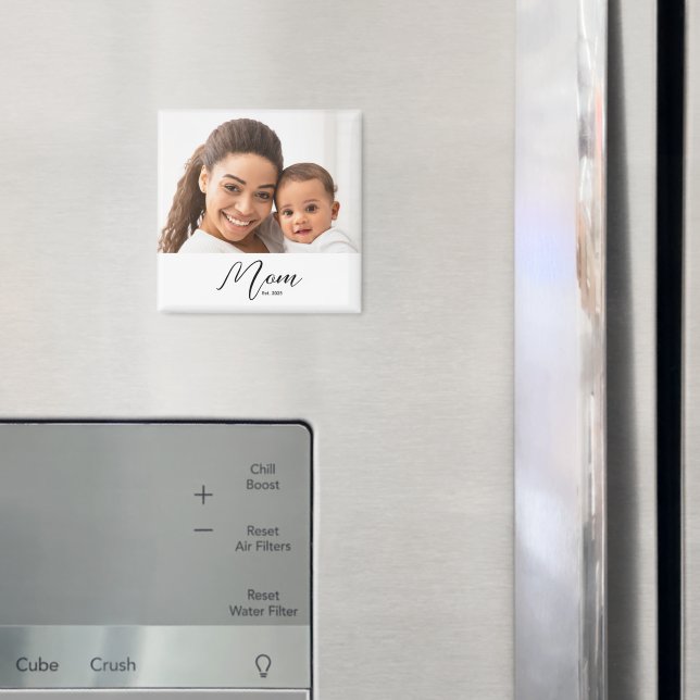 Mom Established Photo Gift Magnet (In situ (réfrigérateur))