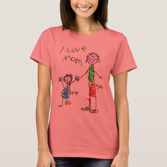 Mom Valentine's T-Shirt (Devant)