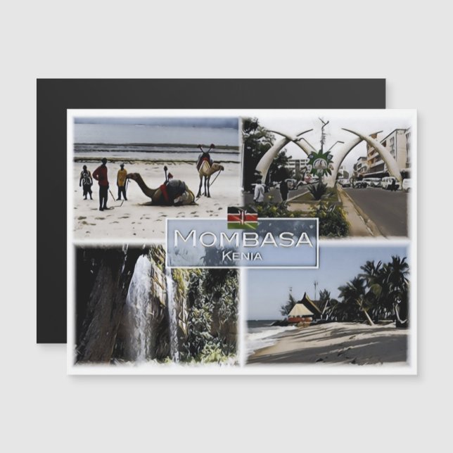 Mombasa - Kenya - Mosaic - (Devant / Derrière)