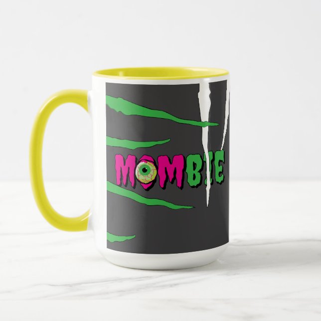 MOMbie Ghoulishly amusant Halloween Mug (Gauche)