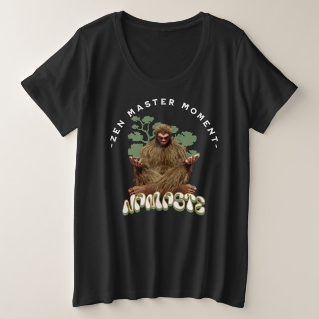 Moment de maître zen Namaste - Méditation de Bigfo (Design devant)