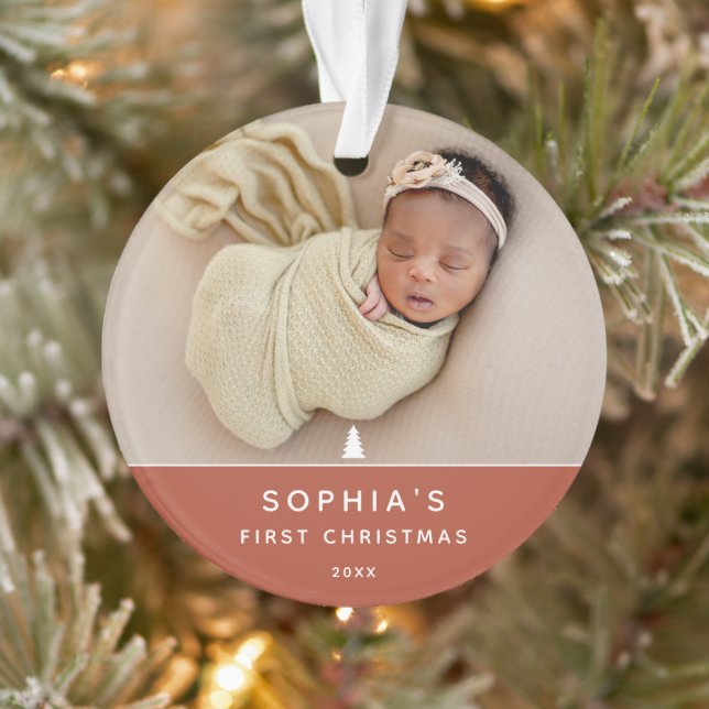 Moment le plus merveilleux Premier Noël de bébé Ac (Arbre)