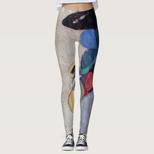 Moment, Leggings Peinture Art (Devant)