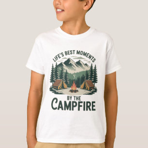Moments autour du feu de camp - T-shirts pour garç