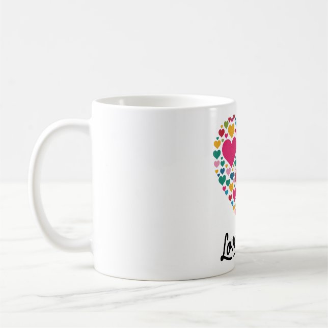 Moments de coeur Mug (Gauche)