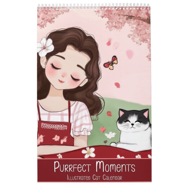 Moments de destination : Calendrier des chats illu (Protection)