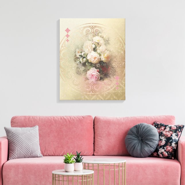 Moments d'or - Toile enveloppée (Insitu(Salon))