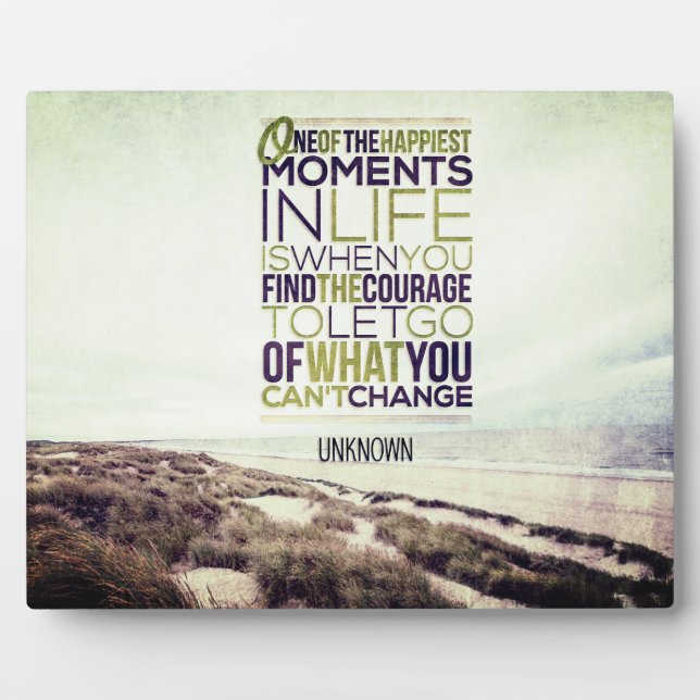 Moments Les Plus Heureux Dans La Plaque De Vie (Devant)