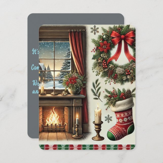 Moments Murugi Christma Invitations Cartes (Devant / Derrière)