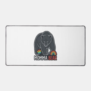 Momma Bear Arc-en-ciel Design de T-shirt avec Grav