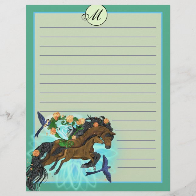 Momma Cheval et poulain (Devant)